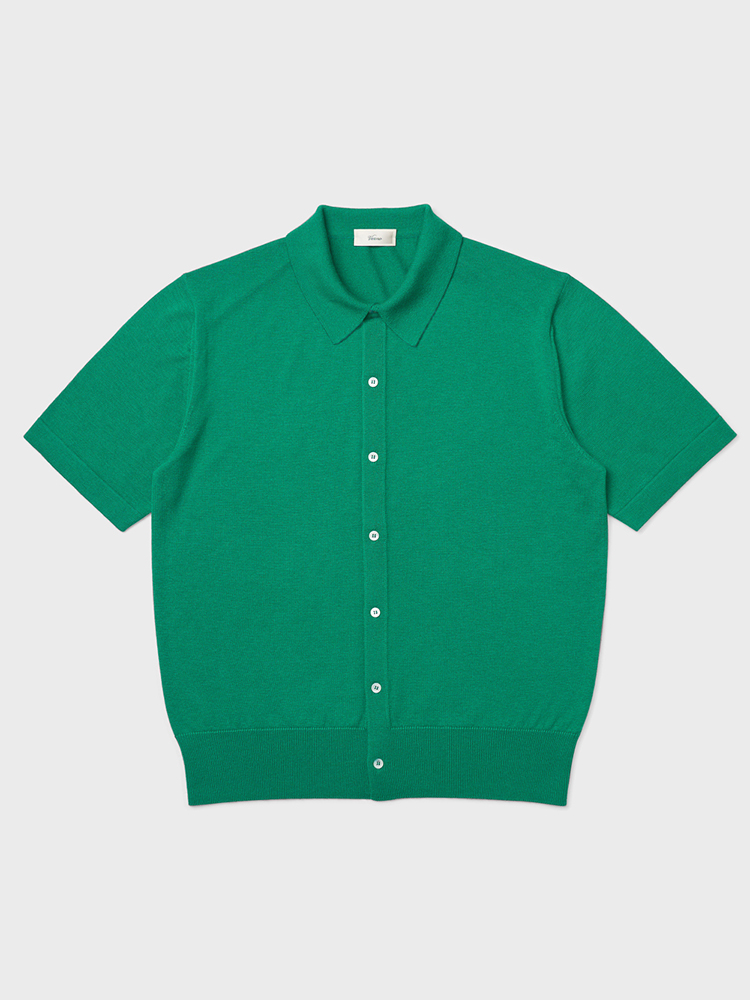 24SS Essential Collar Cardigan GreenVERNO(베르노)